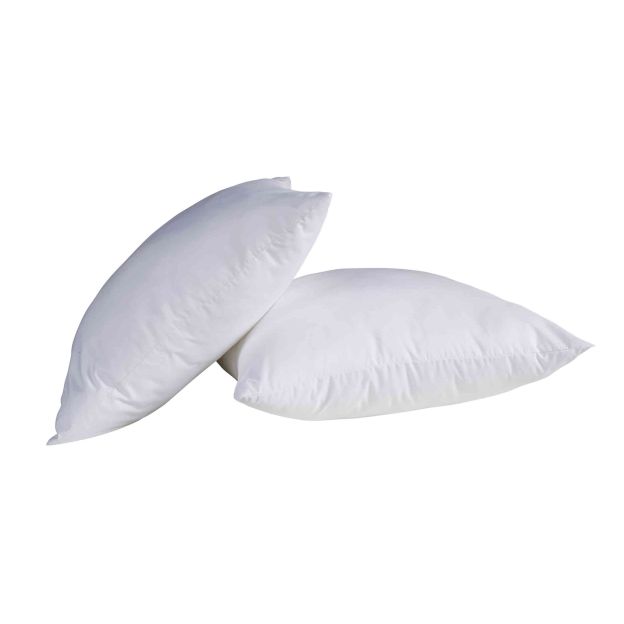 Lot de 2 oreillers confort enveloppe coton Someo