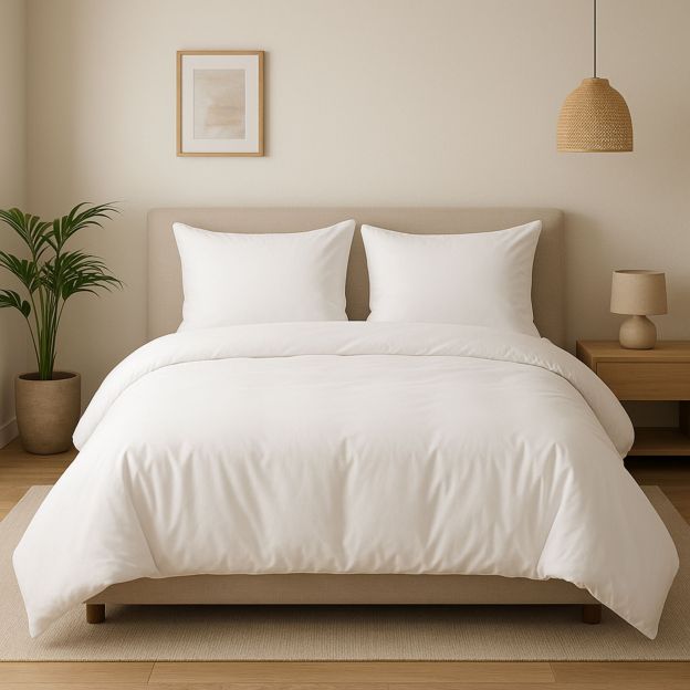 Pack couette oreiller et parure Douce Nuit Terre de Nuit vue ambiance