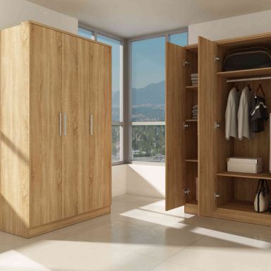 Armoire 3 portes en bois - AR9054