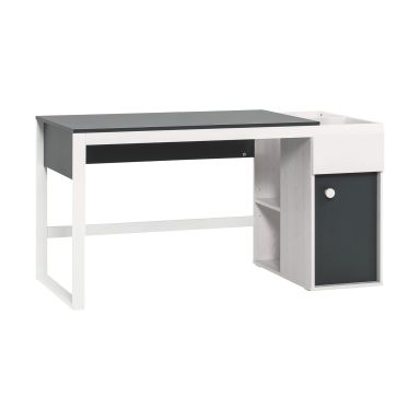 Bureau 1 porte avec niches de rangement - BU17029