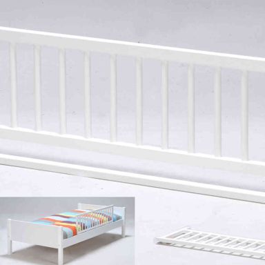 Barrière de lit bébé en bois massif 120 cm