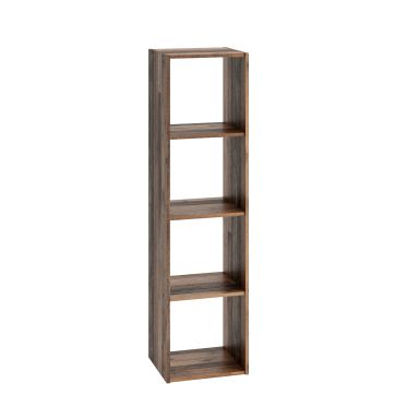 Bibliothèque 4 cases en bois - BI13010