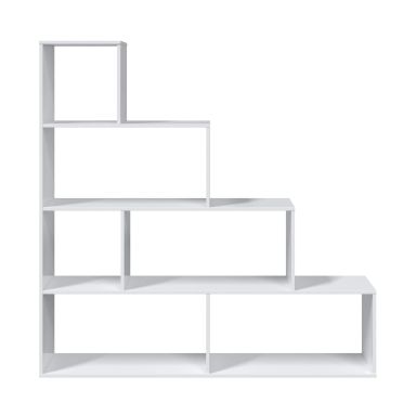 Bibliothèque escalier 6 cases - BI17065