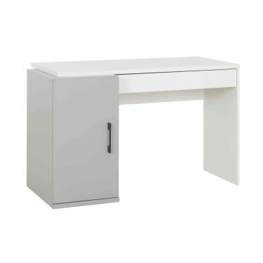 Bureau en bois gris et blanc - BU5026-1