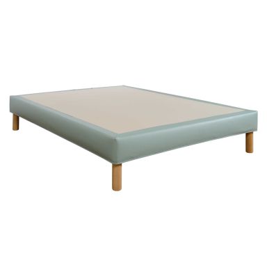 Cache-sommier intégral simili cuir nil
