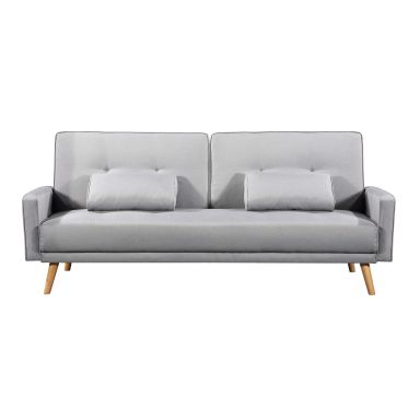 Canapé convertible droit scandinave 3 places en tissu - CA00001