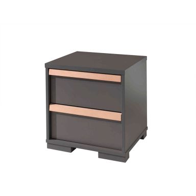 Chevet 2 tiroirs en bois - CH2028