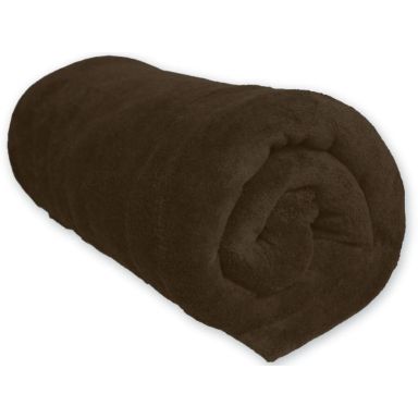 Couverture Polaire 100% Polyester Gris Anthracite - Terre de Nuit