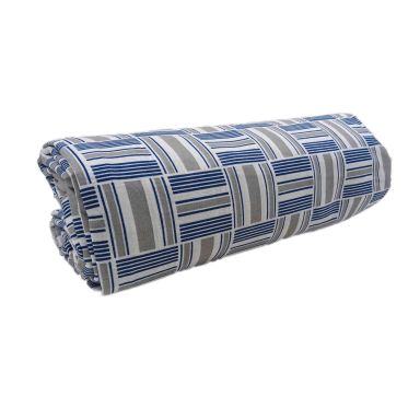 Drap housse Diego bleu bonnet 30 cm - Tradilinge
