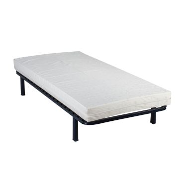 Ensemble Matelas Mousse Someo Junior + Cadre à Lattes + Pieds