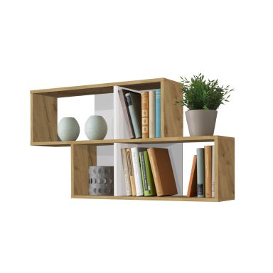 Etagère murale 4 cases en bois - ET13042