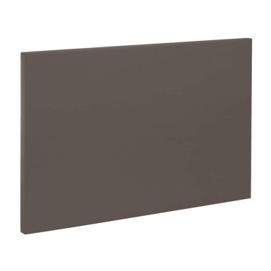 Tête de lit déco Etna simili cuir taupe - Bultex