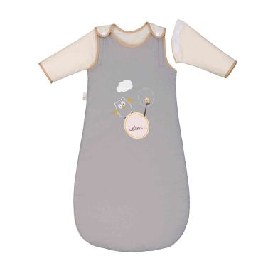 Gigoteuse bébé hiver coton bio Chouette 6-24 mois