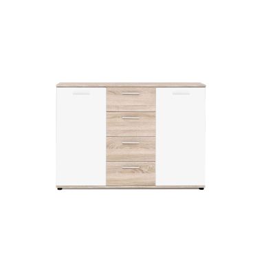 Commode bois imitation chêne sonoma CO7027