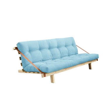 Banquette ajustable en pin massif naturel matelas inclus 130x190