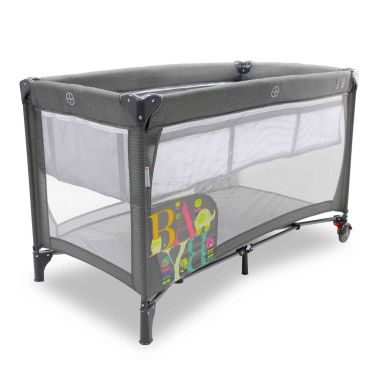 Lit bébé parapluie Smooth baby gris 60x120
