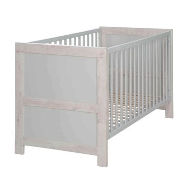 Lit bébé évolutif en bois et réglable en hauteur Mila - 70x140