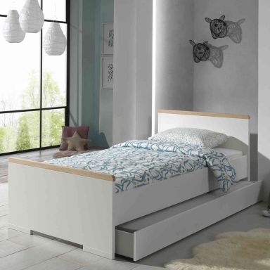 Lit gigogne enfant 90x200 en bois - LI2028