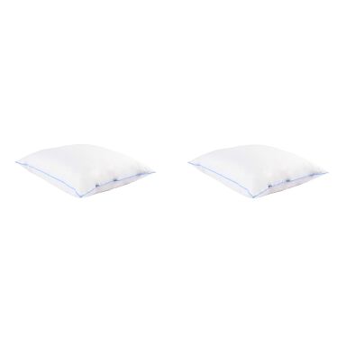 Lot de 2 oreillers moelleux/ferme duvet de canard Someo