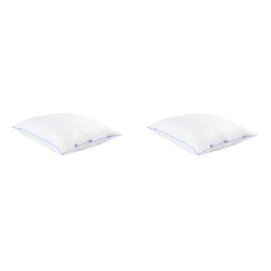 Lot de 2 oreillers moelleux/ferme duvet de canard Someo