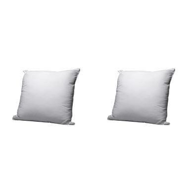 Lot de 2 oreillers éco naturels moelleux enveloppe coton bio Someo