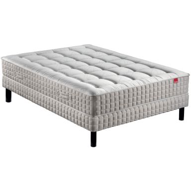 Ensemble matelas ressort bonsai + sommier + pieds - Epeda (deux personnes)