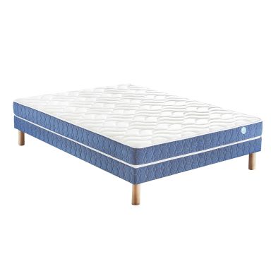 Ensemble Merinos matelas ony mousse + sommier + pieds