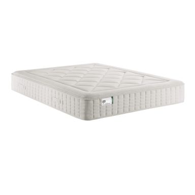 Matelas Simmons ressorts ensachés, latex, mousse et lin F1rst FR.4