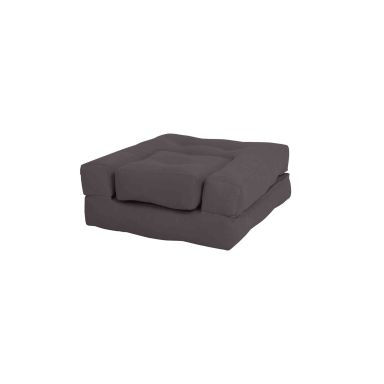 Matelas futon et pouf 2 en 1 MINI CUBE 60x135