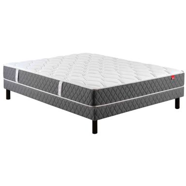 Ensemble Epeda ressorts multi matières soft MODE + Sommier + Pieds