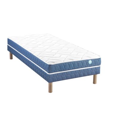 Ensemble enfant Merinos matelas ony mousse + sommier + pieds