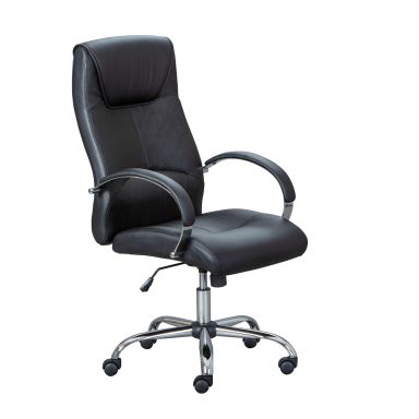 Fauteuil de bureau réglable noir - FT12069