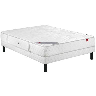 Ensemble Epeda Ressorts Multi Actif Paillette + Sommier + Pieds