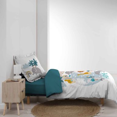 Parure de lit enfant Animalia 140x200 cm