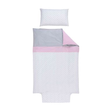 Parure de lit bébé Claudine 100x140 cm + taie 40x60 cm