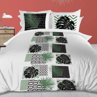 Parure de lit Palmera Blanc