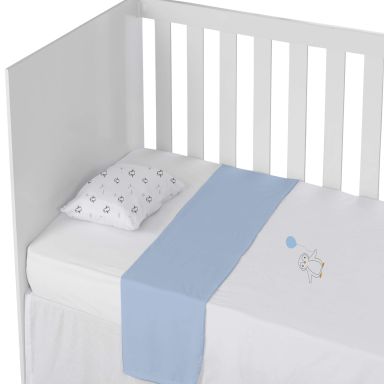 Parure de lit bébé coton jersey Pingouin 100x135