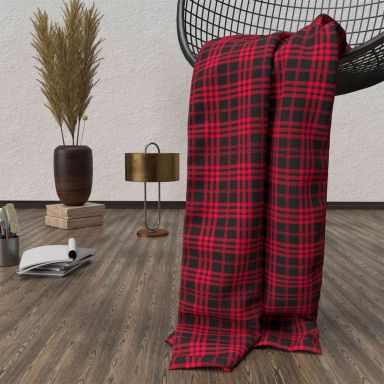 Plaid polaire Carreaux Tartan 120x160 cm