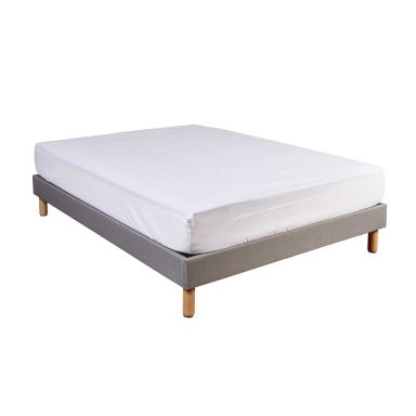 Protège matelas molleton imperméable - bonnet 27 cm