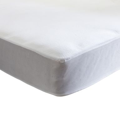 Protège matelas molleton imperméable 100% coton bio - bonnet 27 cm