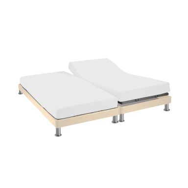 Protège matelas anti-acariens Microstop molleton imperméable - bonnet 27 cm TPR pour sommier articulé