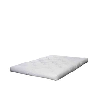 Matelas futon SANDWICH écru 16 cm