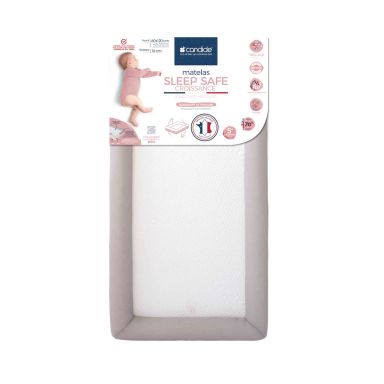 Matelas bébé déhoussable SLEEP SAFE CROISSANCE