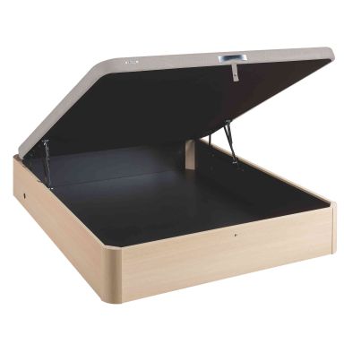 Sommier lit coffre en kit bouleau Bultex Asteroid