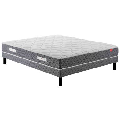 Ensemble Epeda ressorts multi matières enveloppant SPLENDEUR + Sommier + Pieds