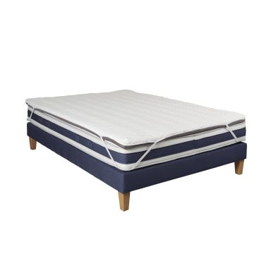 Surmatelas mousse mémoire de forme 7 cm Someo S75