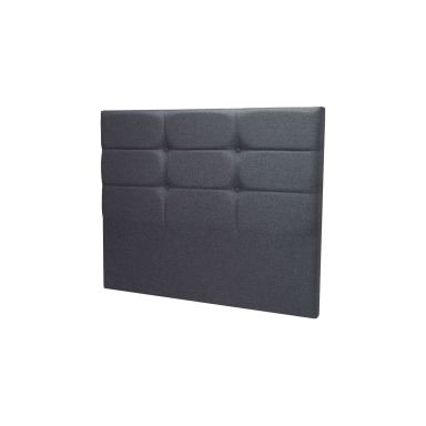 Tête de lit déco Cozy chiné anthracite - Merinos