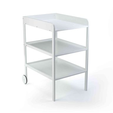 Table à langer bébé 2 étagères XL CLARISSA 73x56