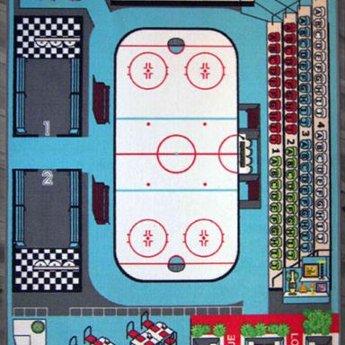 Tapis de jeu enfant hockey -TA2003
