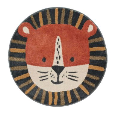 Tapis enfant rond lion Lionceau 100